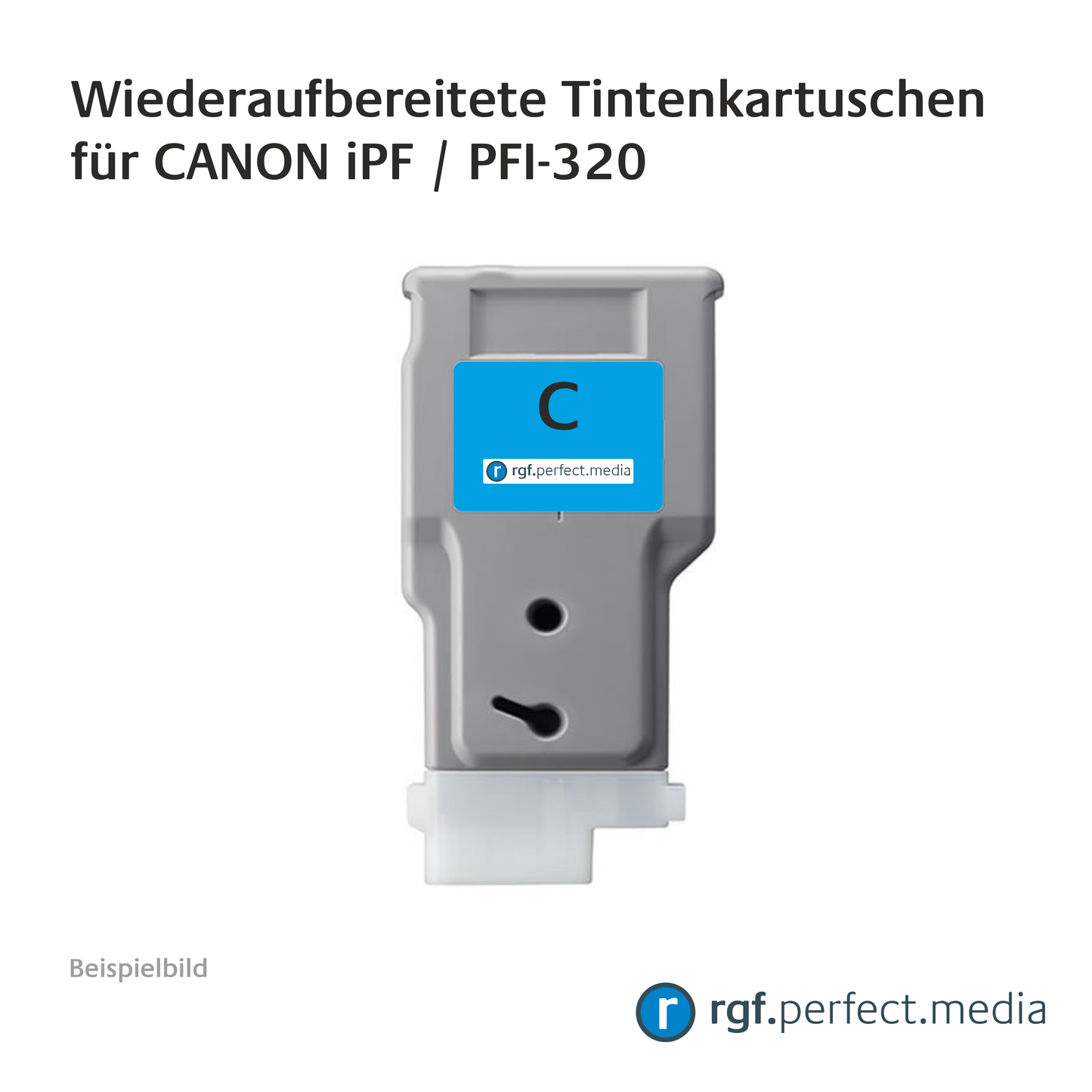 Wiederaufbereitete Tintenkartuschen No.320 Serie kompatibel für Canon iPF - Serie