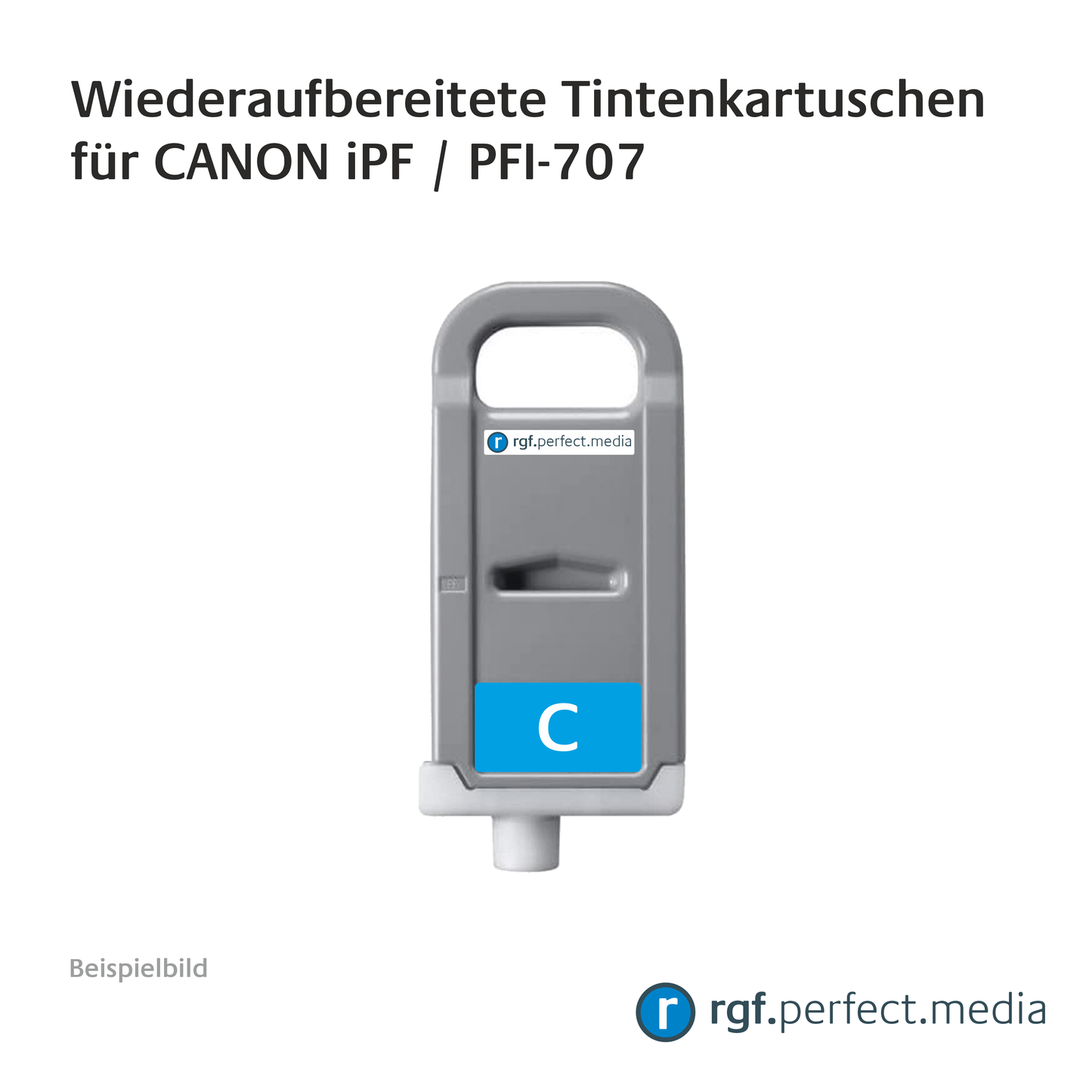 Cartucce d'inchiostro rigenerate serie N.707 compatibili per la serie Canon iPF