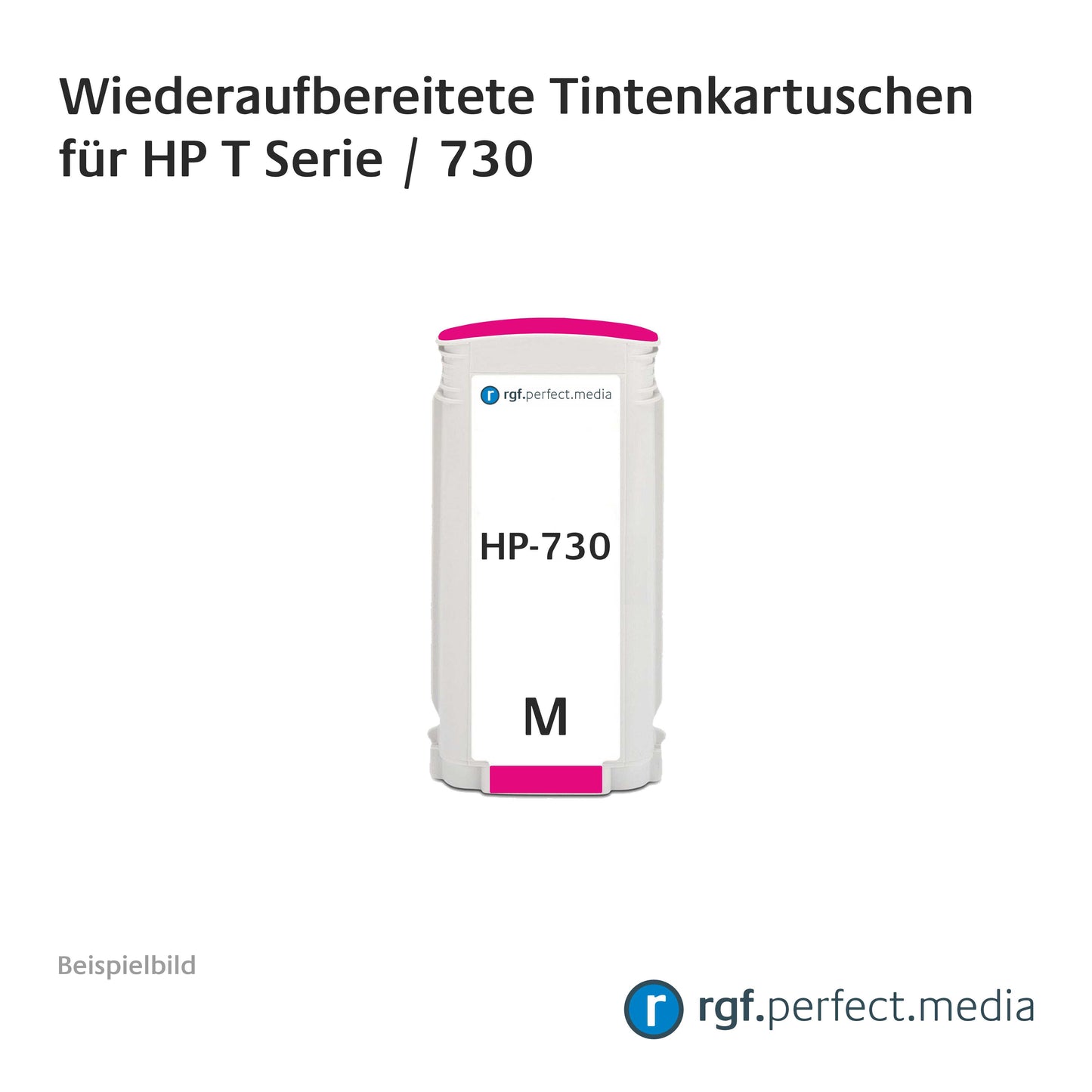 Cartucce d'inchiostro rigenerate serie N.730 compatibili per la serie Hewlett Packard T-1600