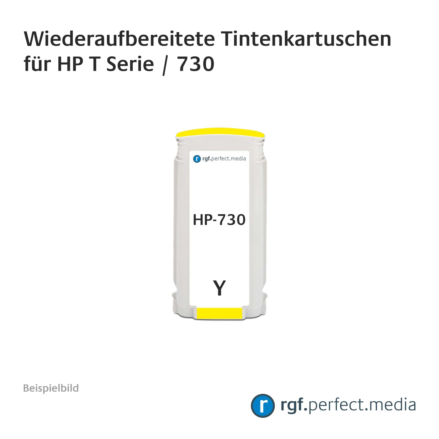 Cartucce d'inchiostro rigenerate serie N.730 compatibili per la serie Hewlett Packard T-1600