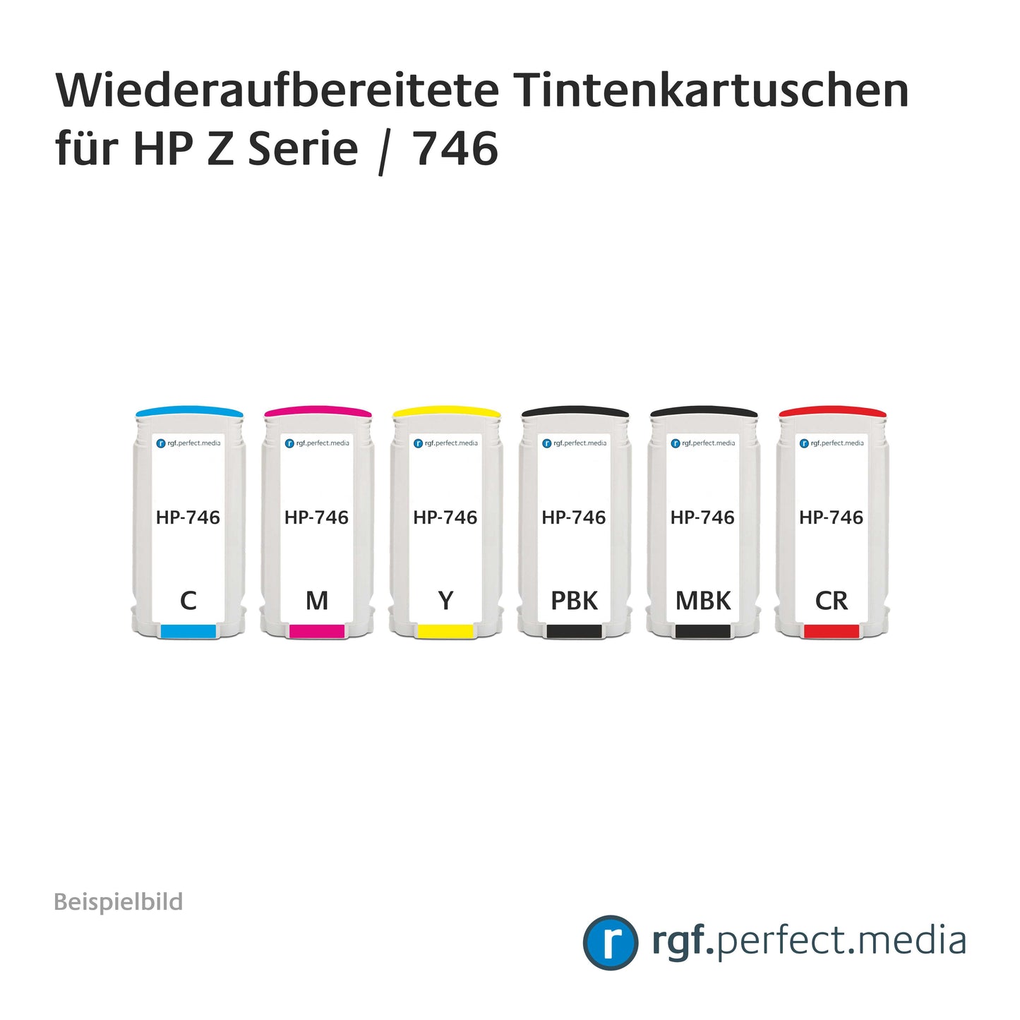 Remanufactured Ink Cartridges No.746 Series Compatible for Hewlett Packard Z Series