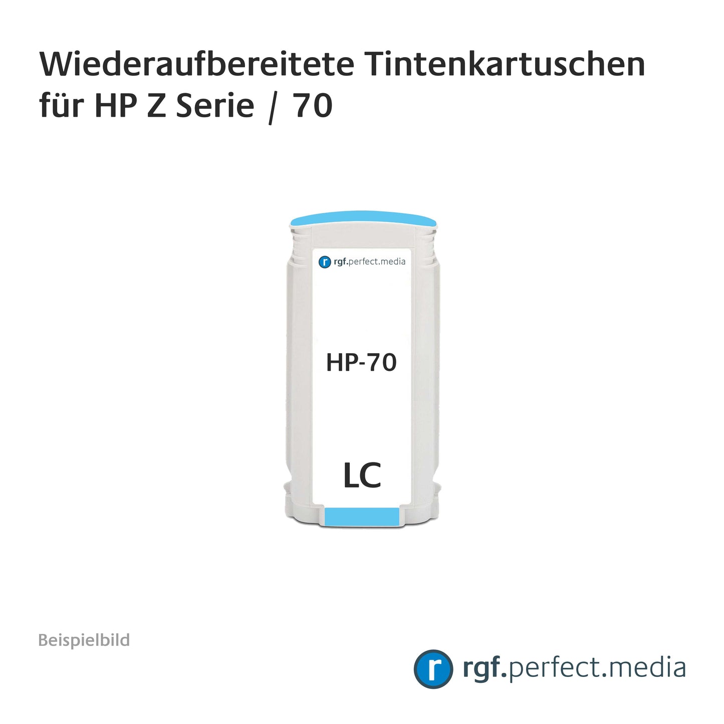 Wiederaufbereitete Tintenkartuschen No.70 Serie kompatibel für Hewlett Packard Z-Serie