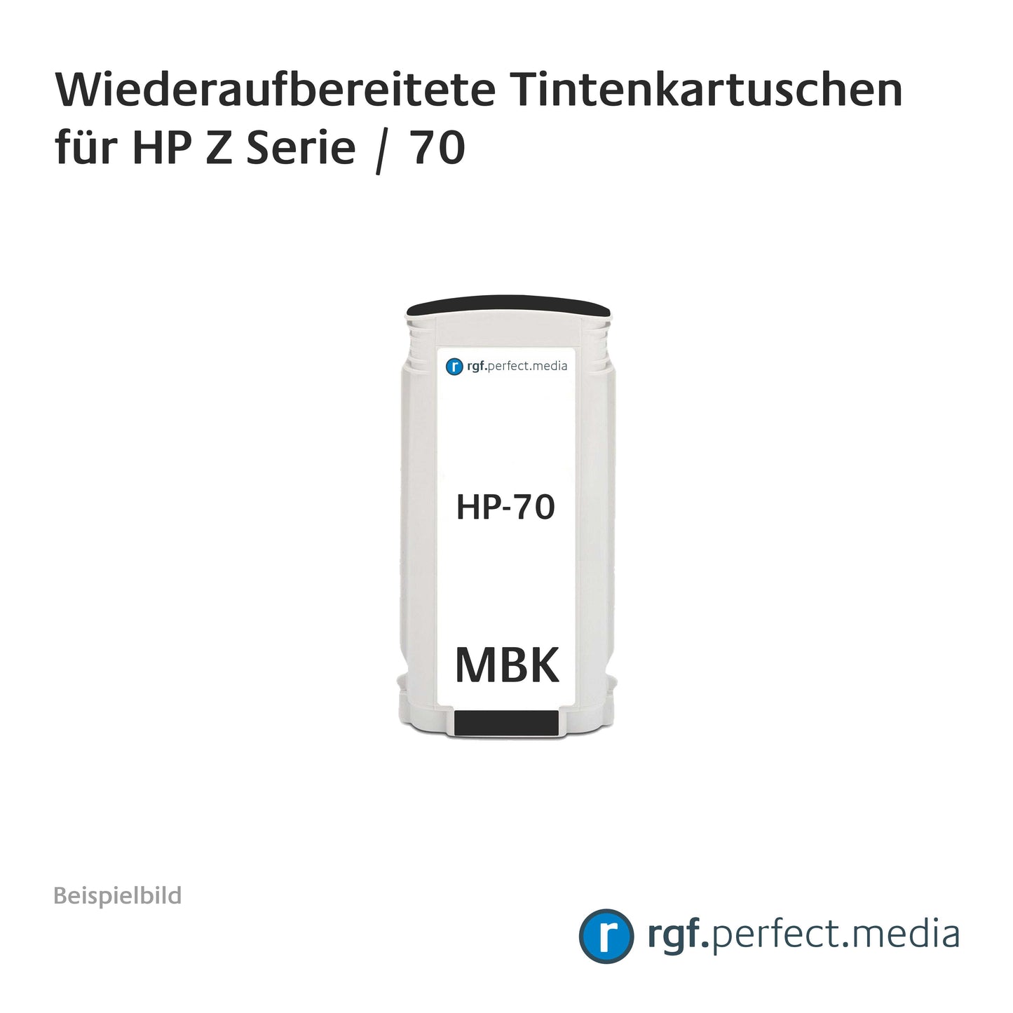 Wiederaufbereitete Tintenkartuschen No.70 Serie kompatibel für Hewlett Packard Z-Serie