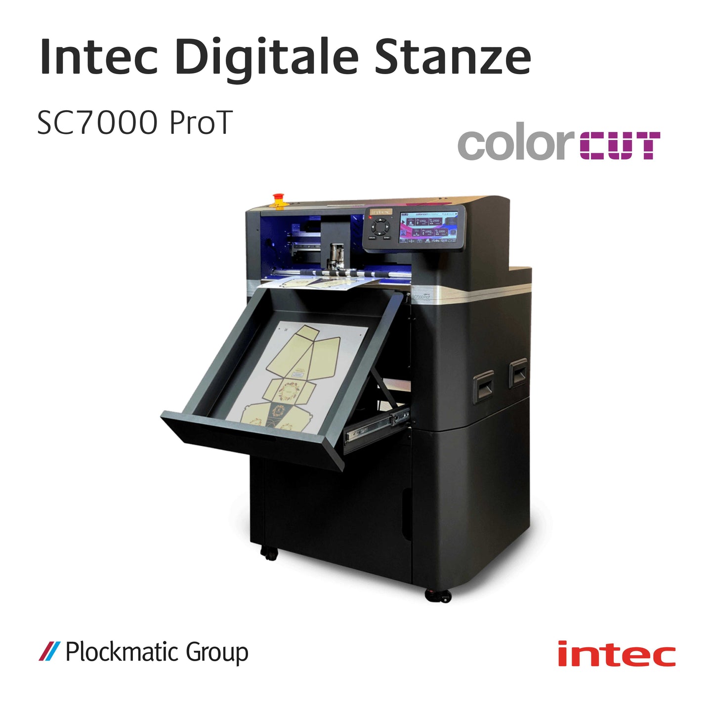 Intec SC7000 - Pro-T and XL version - Auto-Feed Digital Punching and Creasing 