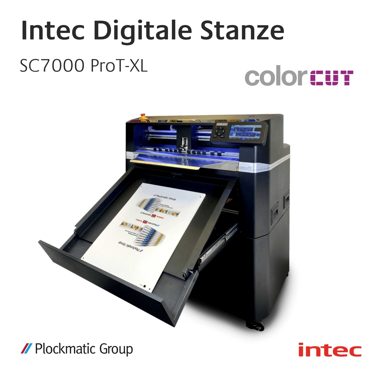 Intec SC7000 - Pro-T and XL version - Auto-Feed Digital Punching and Creasing 