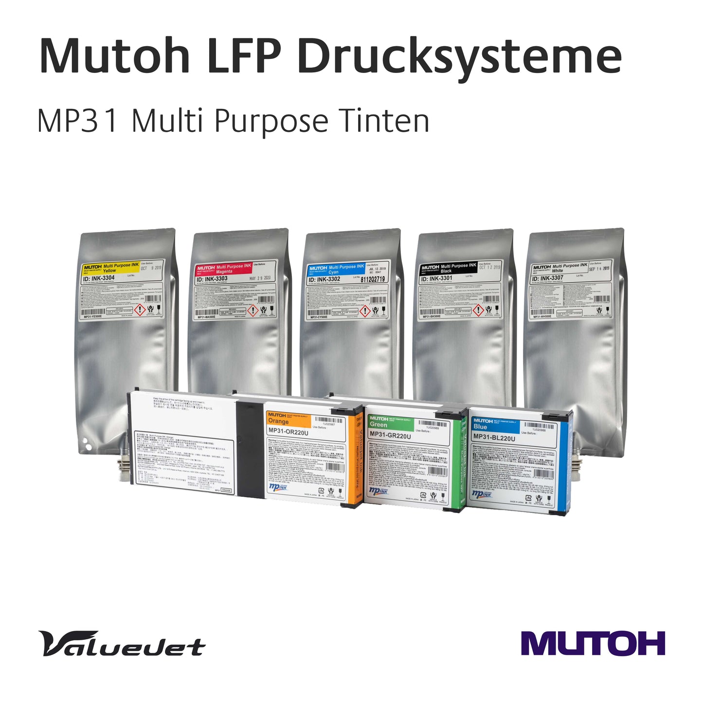 Mutoh - MP31 - Multi-Purpose-Tinten