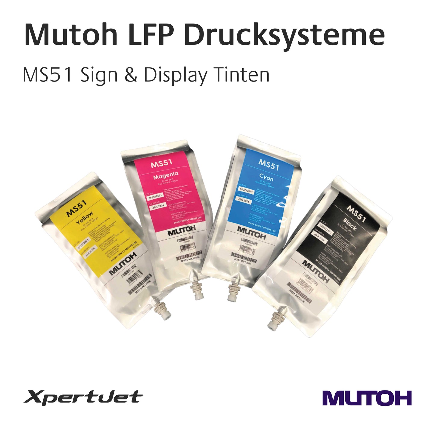 Mutoh - MS51 Sign &amp; Display Inks 