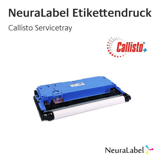 Service-Tray für Callisto Farbetikettendrucker