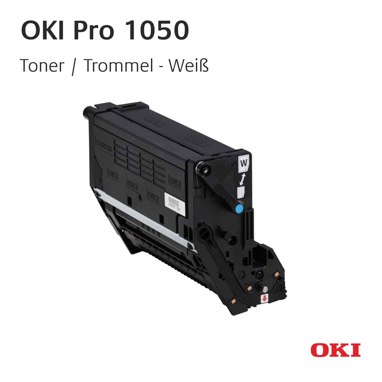 OKI - Pro 1050 - Toner/Trommel - Weiß