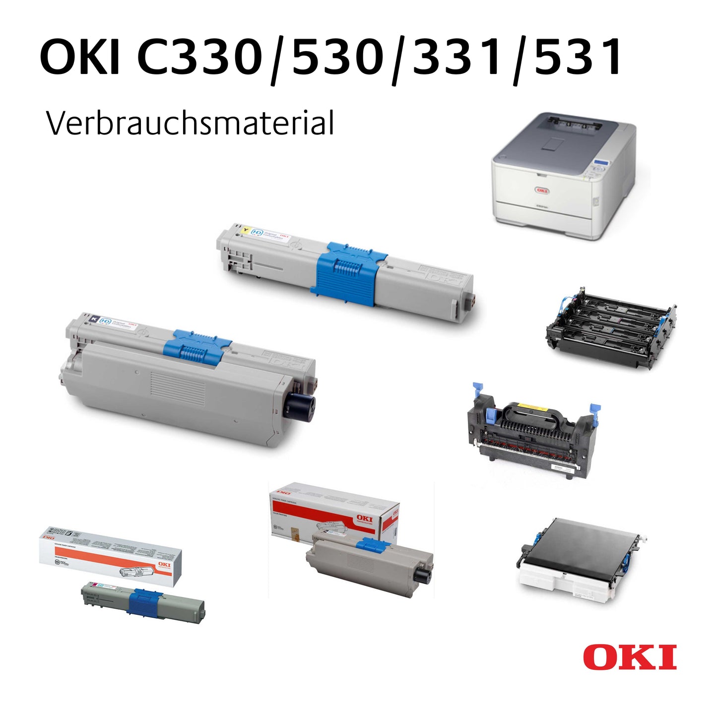 OKI C331/C531 - Verbrauchsmaterial