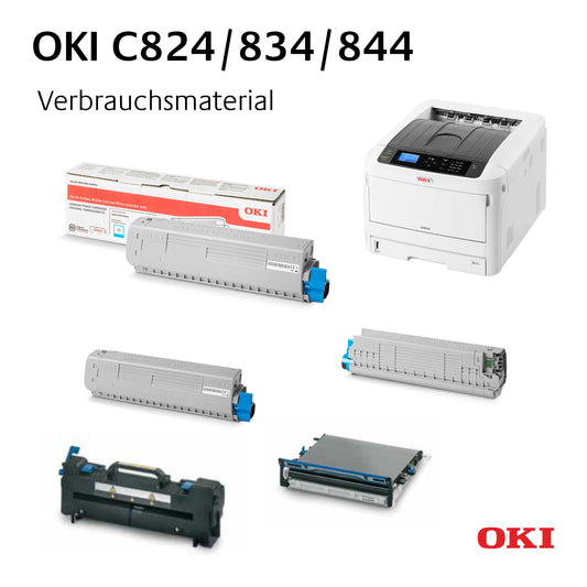 OKI C824/C834/C844 - Verbrauchsmaterial