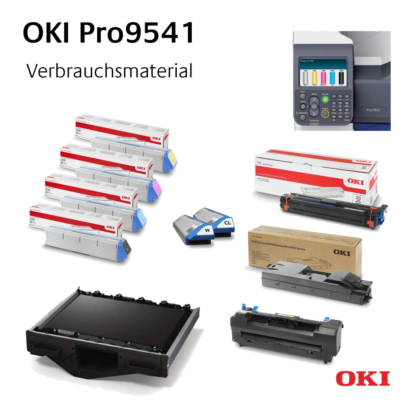 OKI Pro9541 - Verbrauchsmaterial