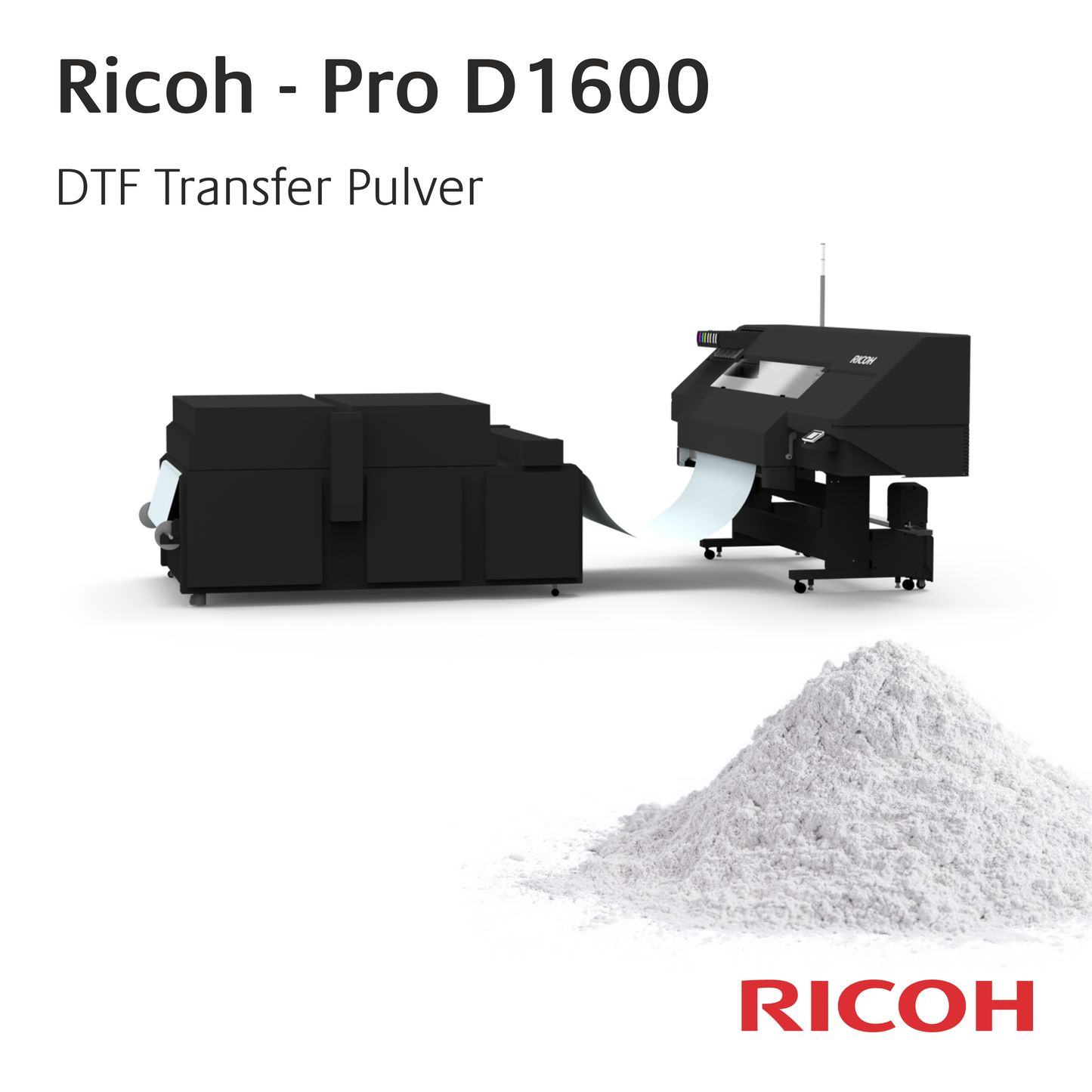 RICOH Pro™ D1600 Direct to Film - adesivo hot melt