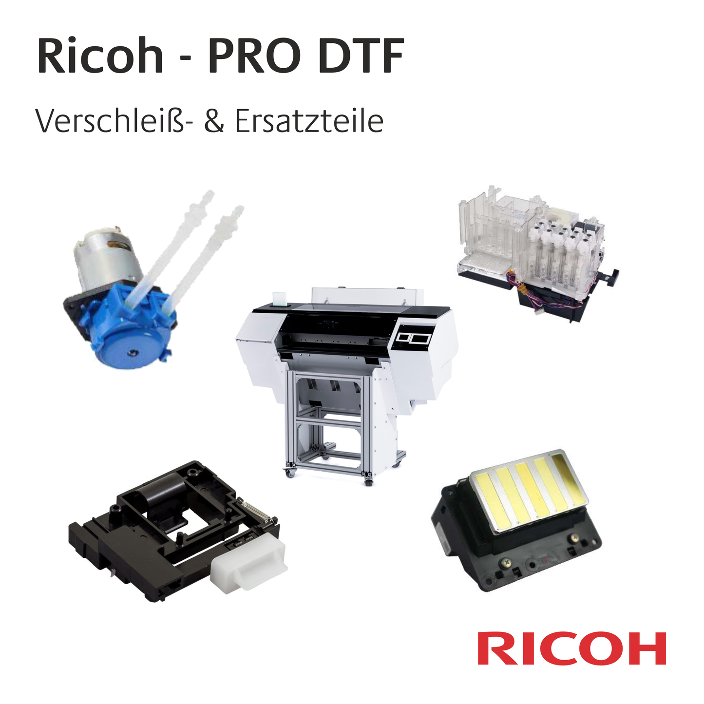 Ricoh PRO DTF - Usura e ricambi