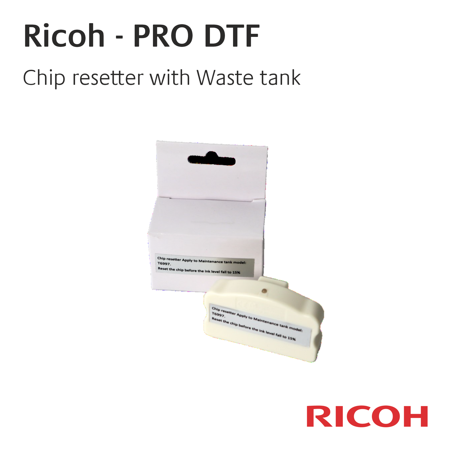 Ricoh PRO DTF - Usura e ricambi