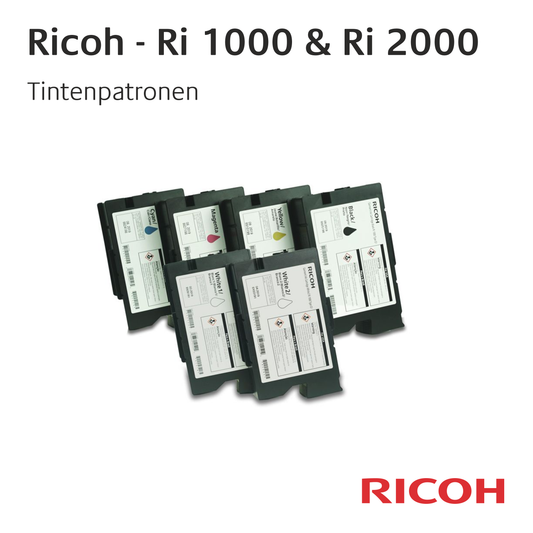 Ricoh Ri 1000 / 2000 - Tinte