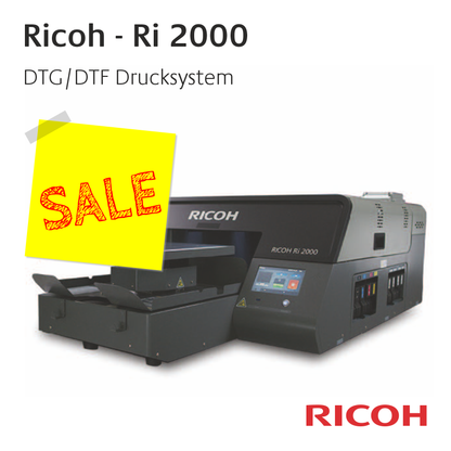 Ricoh Ri 2000 - DTG-Einpaletten-Produktionsdrucksystem