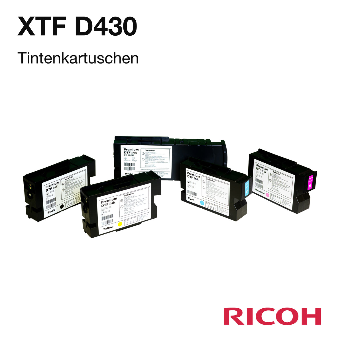 Ricoh XTF D430 - Verbrauchsmaterialien - Tintenkartuschen