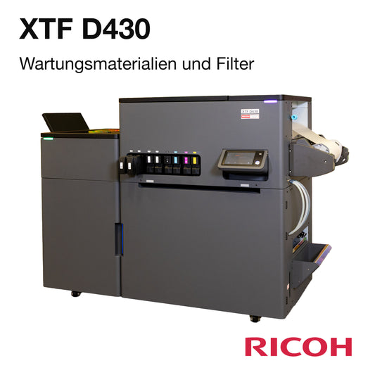 Ricoh XTF D430 - Wartungsmaterialien und Filter