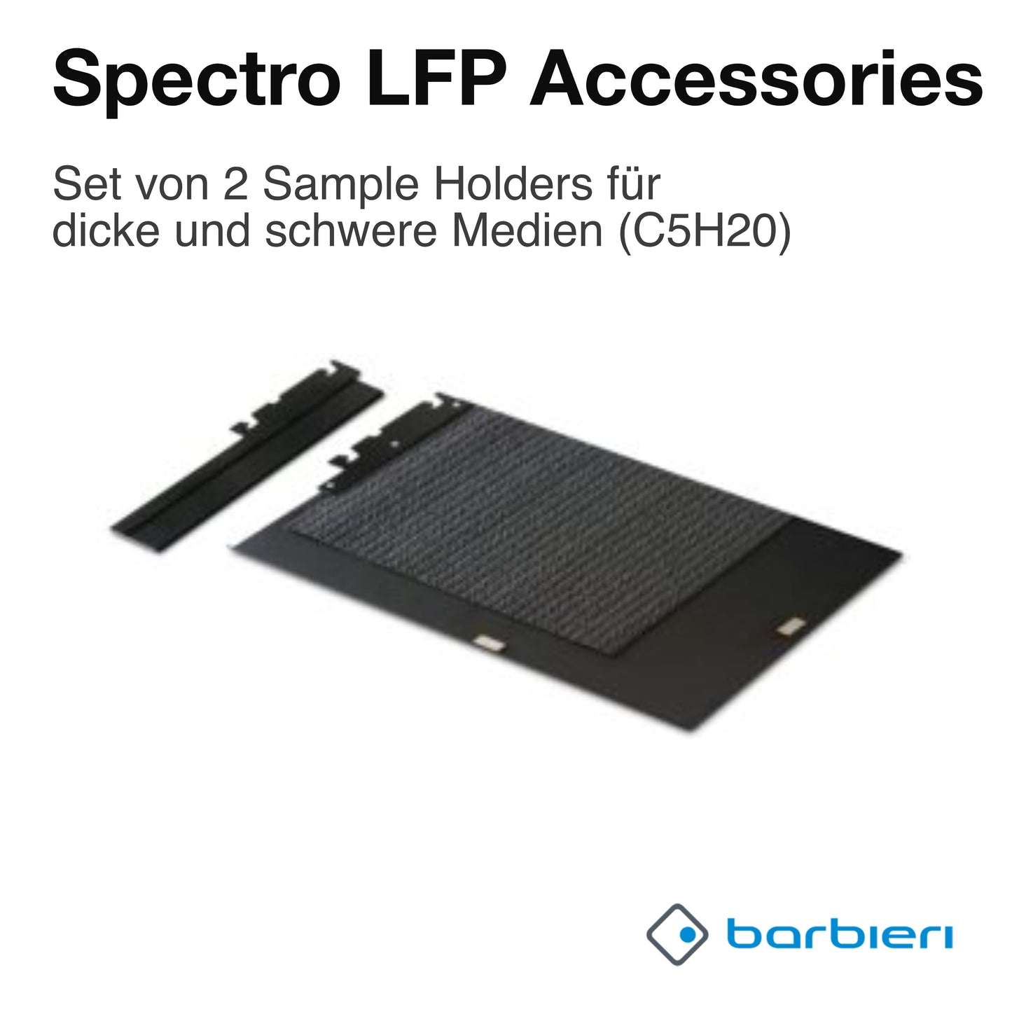 Barbieri Spectro LFP Accessories