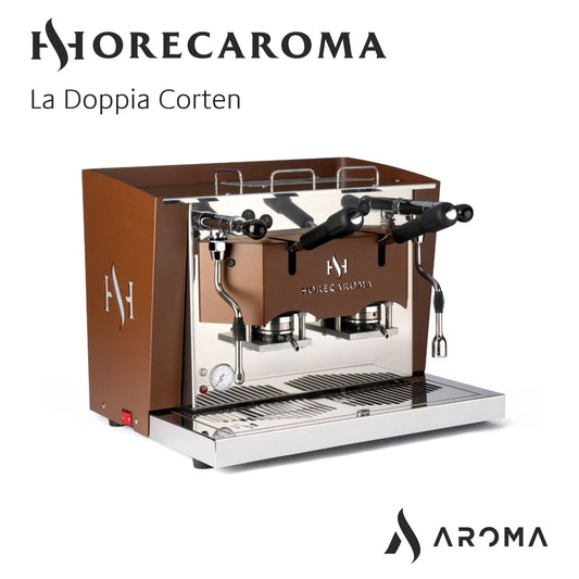 macchina per caffè espresso gennAROMArfucci HO.RE.CA - La Doppia Corten