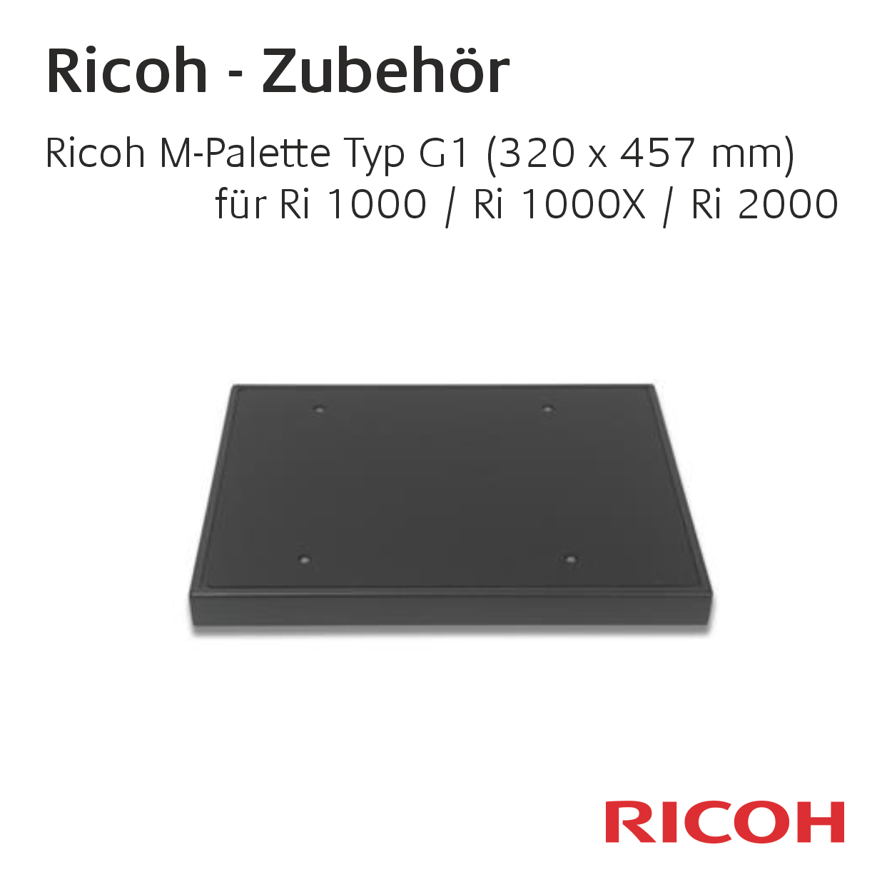 Ricoh Ri 2000 - Accessories