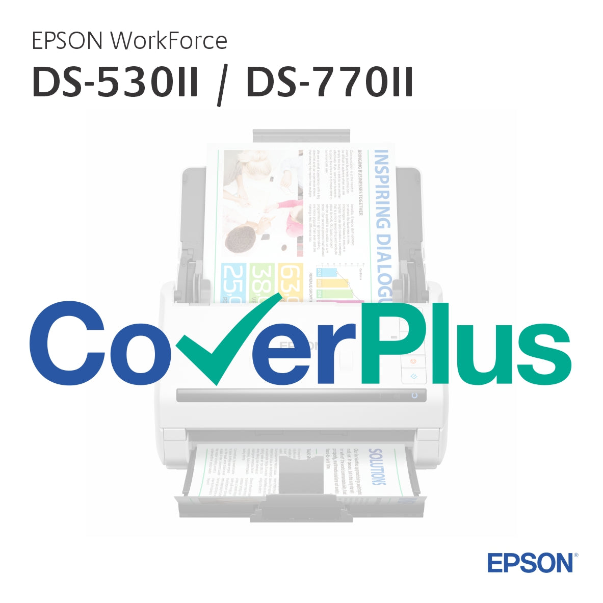 EPSON WorkForce DS-530II / DS-770II - CoverPlus
