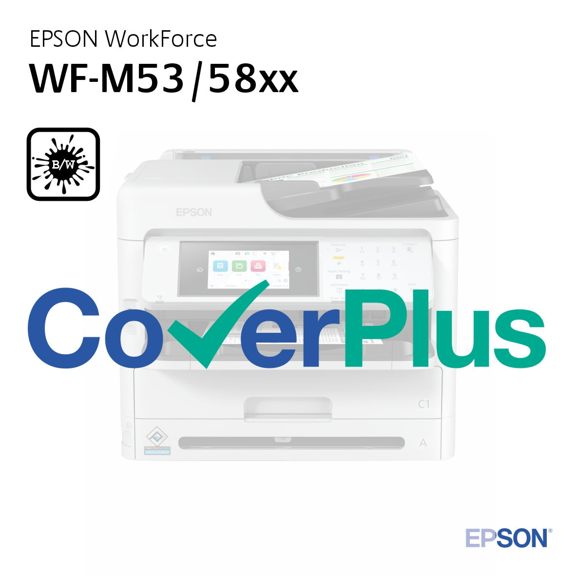 EPSON WorkForce Pro WF-M53/58xx - CoverPlus