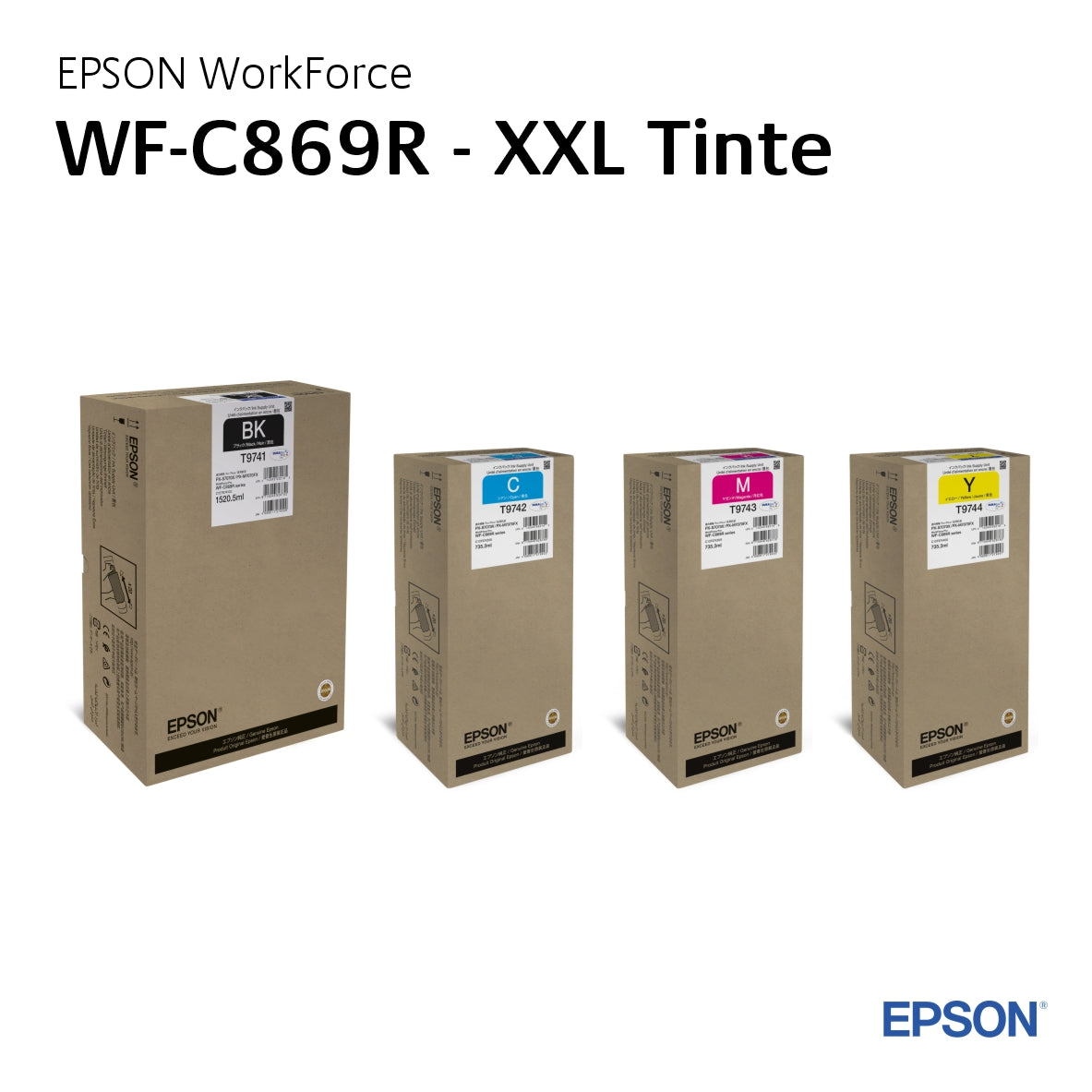 EPSON WorkForce Pro WF-C869R - Verbrauchsmaterial