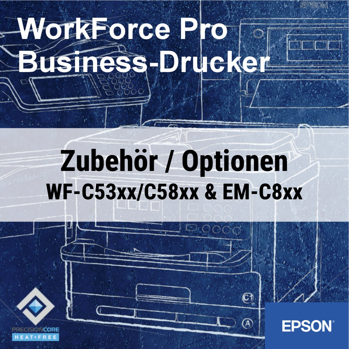 EPSON WorkForce Pro WF-53xx/58xx / EM-C800 - Zubehör