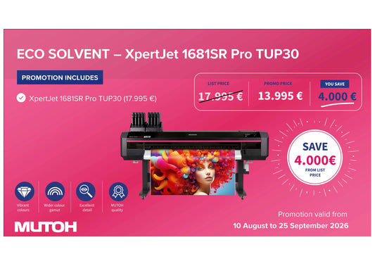 Mutoh - XpertJet 1681SR Pro - Sonderpreise bis 25.09.26