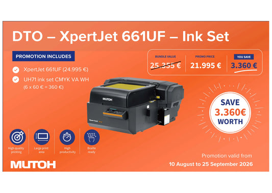 Mutoh - XpertJet 661UF - Sonderpreise bis 25.09.26