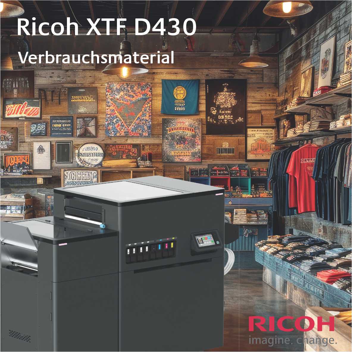Ricoh XTF D430 - Verbrauchsmaterial