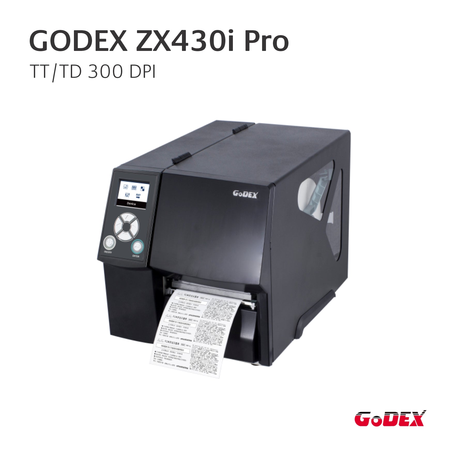 GoDEX - ZX420i Pro ZX430i Pro ZX430i Pro
